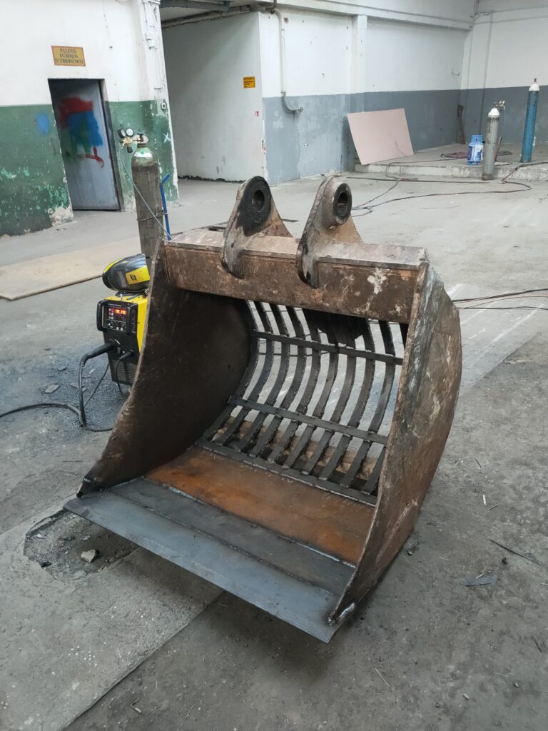 Modernizacja łyżki koparki